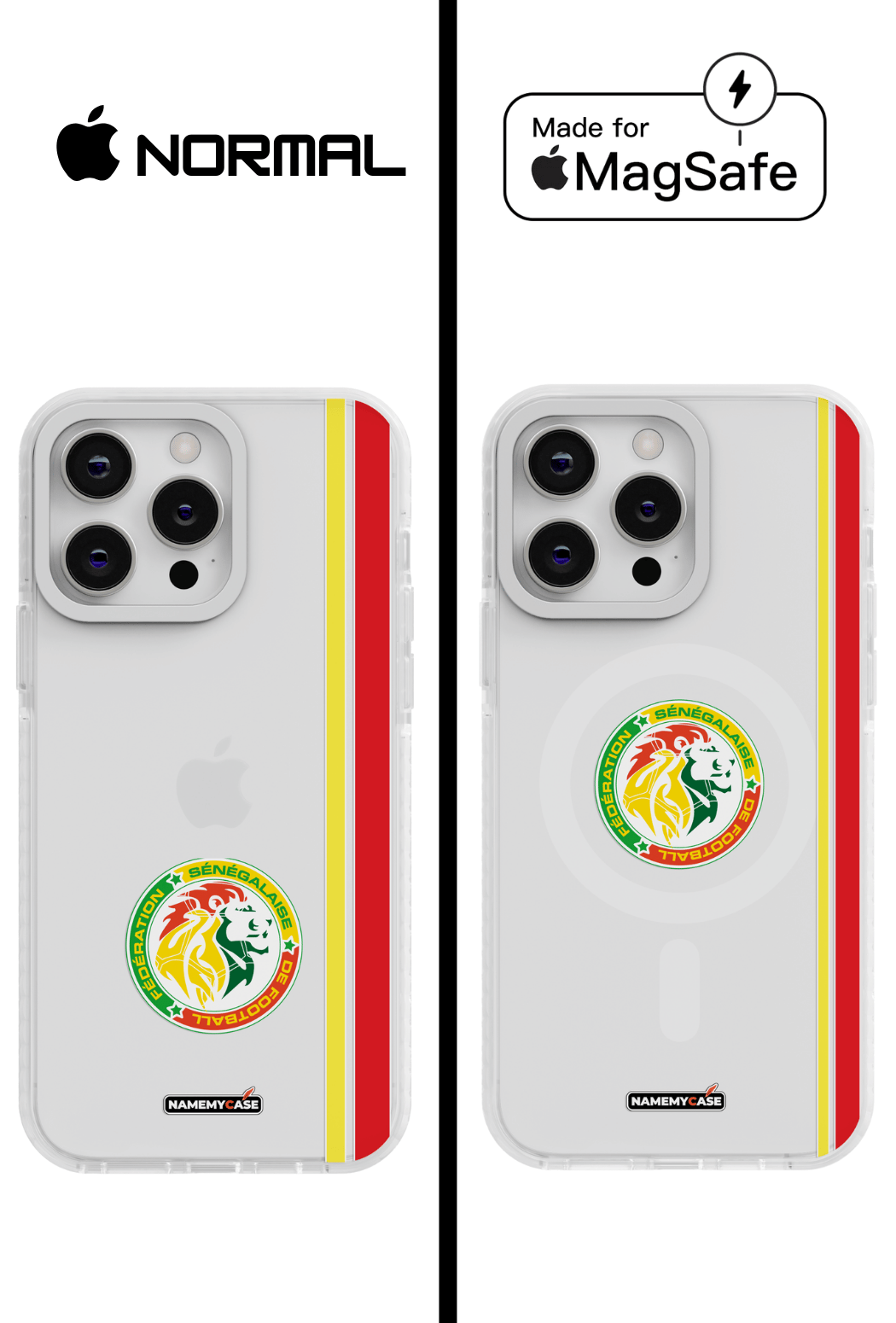Coque iPhone Transparente - Sénégal