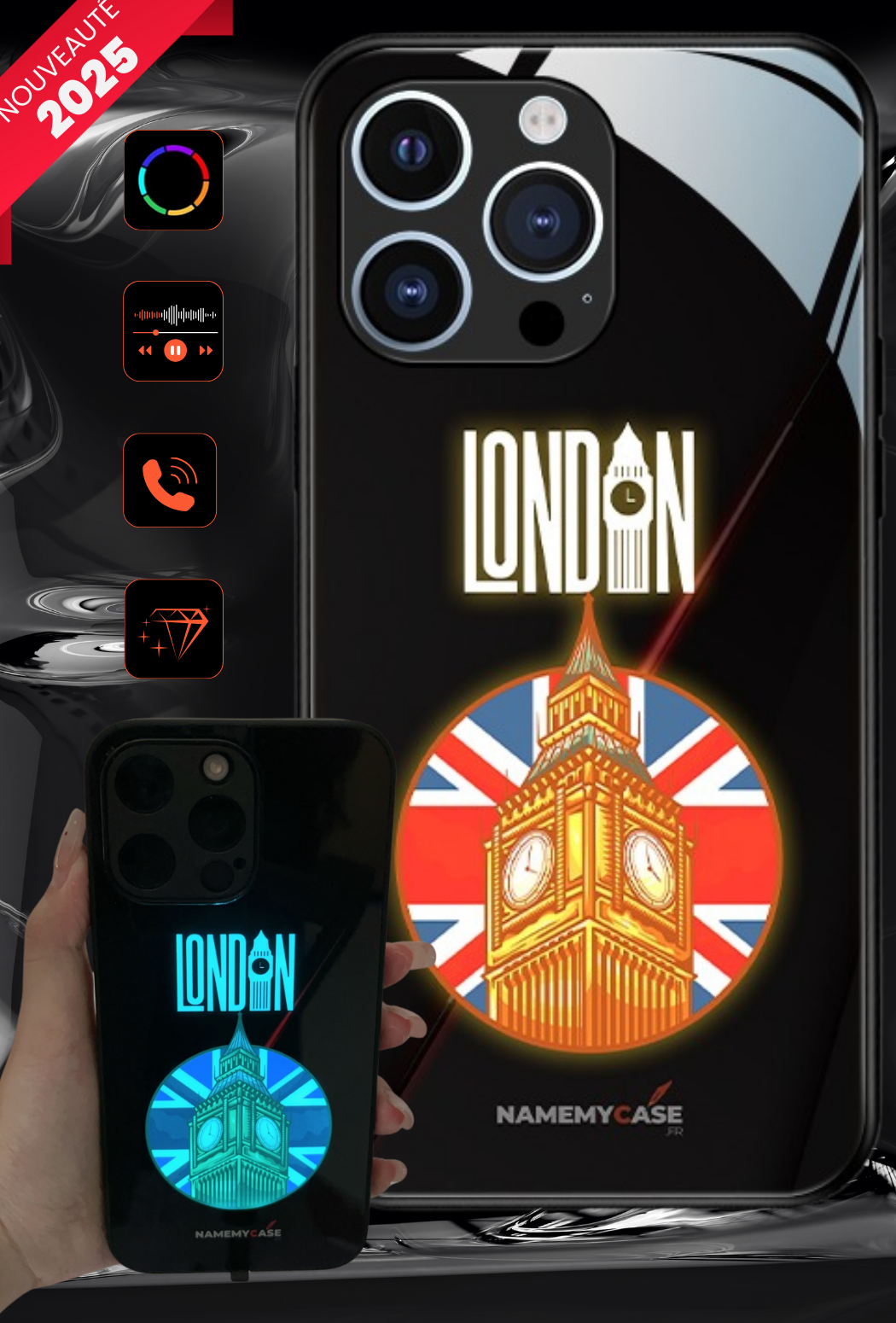 IPhone Coque Smartwave Nouveauté 2025 - London