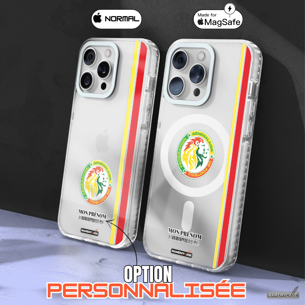 Coque iPhone Transparente - Sénégal