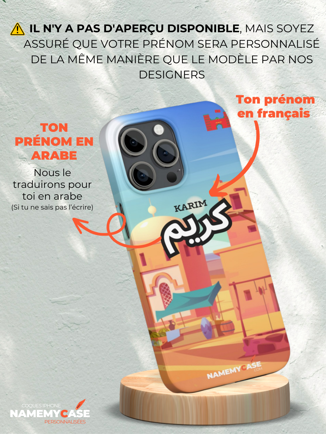 IPhone Coque Personnalisé - Younes