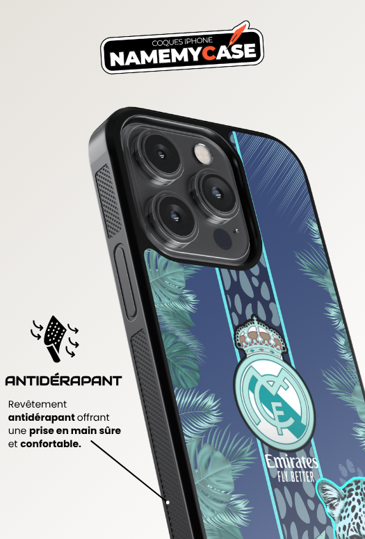Coque iPhone - Real Madrid Bleu