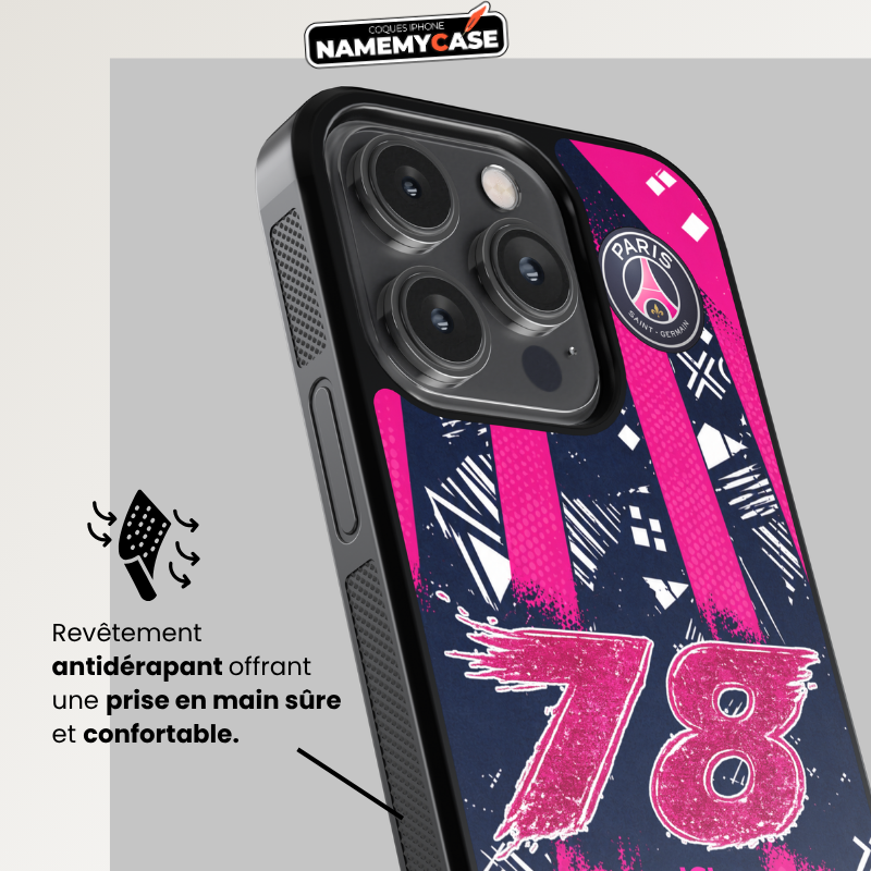 Coque iPhone - PInk Paname