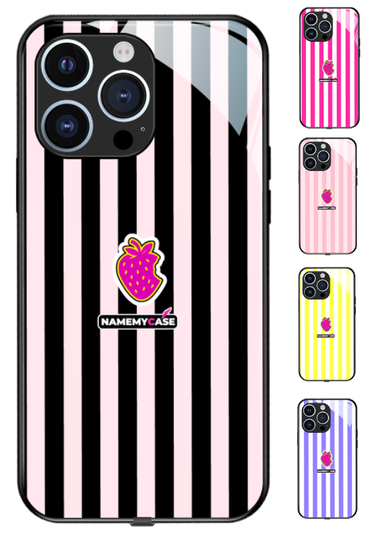Coque iPhone - NmcPro - Fraise Pink Rebel