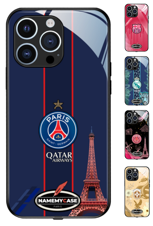 Coque iPhone - Psg Bleu Classique