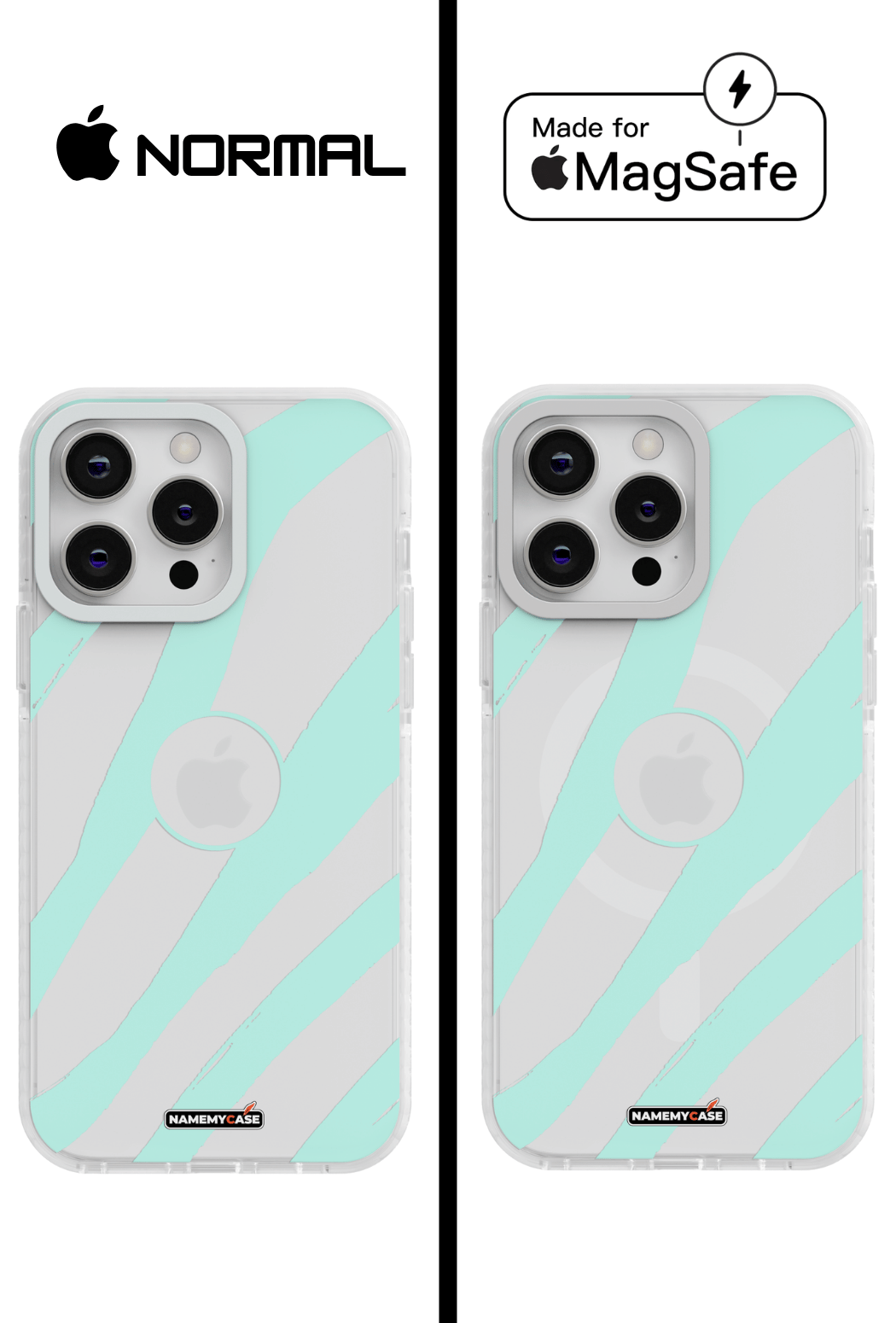 Coque iPhone Transparente - Pastel Attack