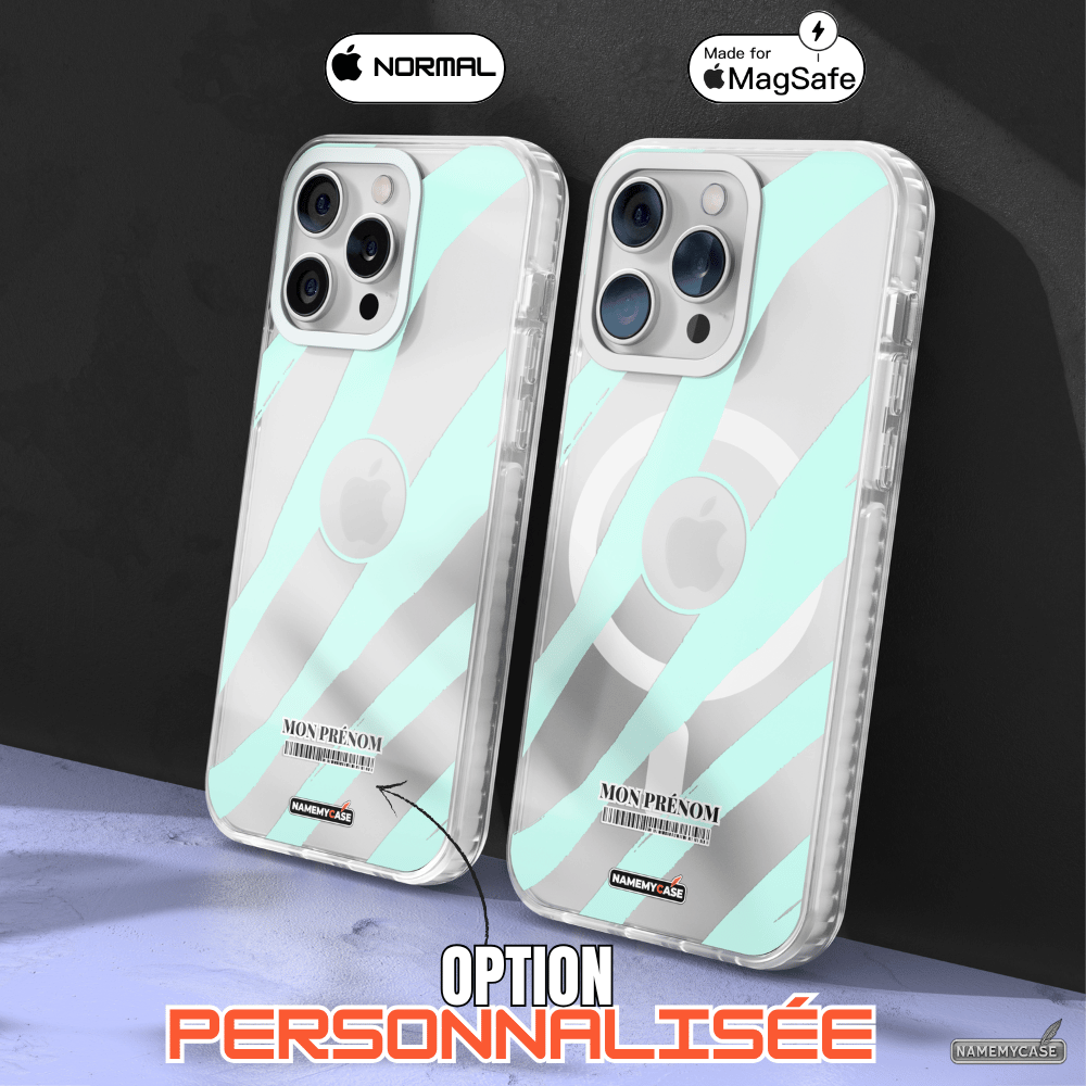 Coque iPhone Transparente - Pastel Attack