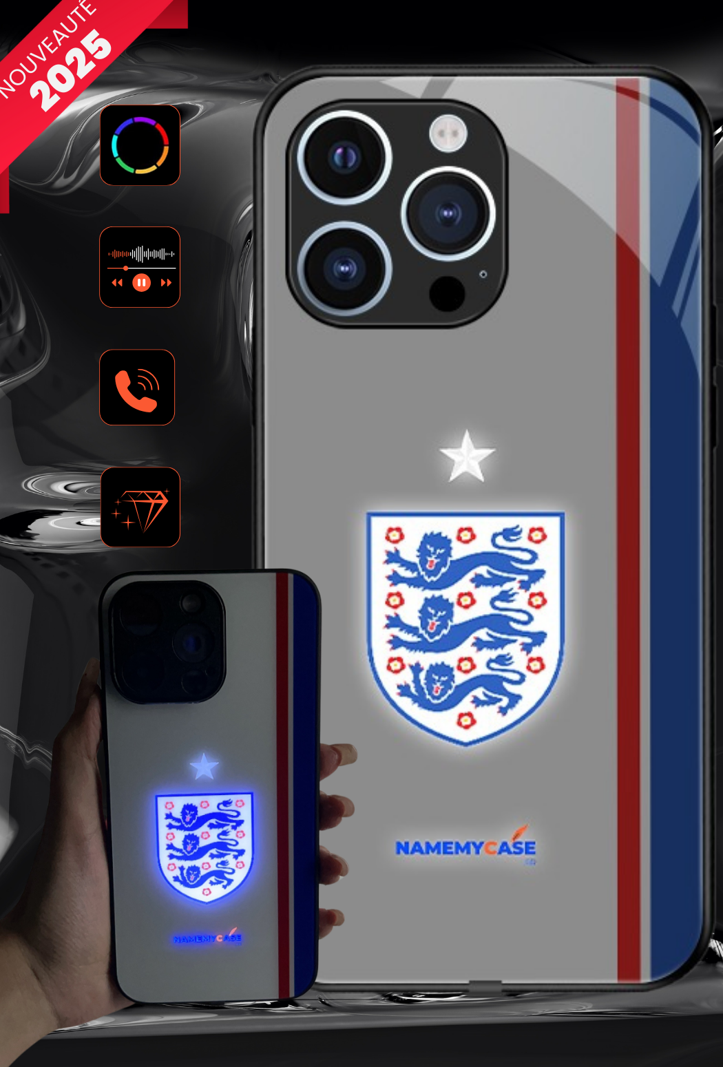 IPhone Coque Smartwave Nouveauté 2025 - Angleterre