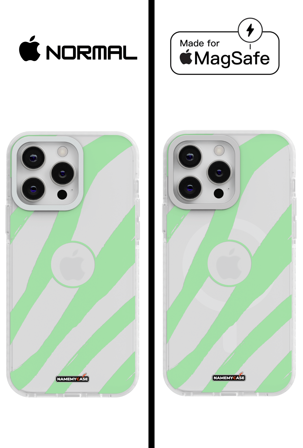 Coque iPhone Transparente - Menthe Attack
