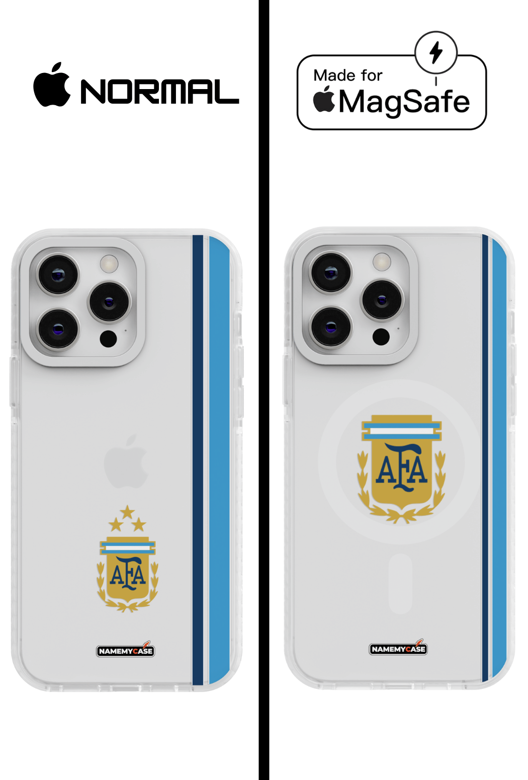 Coque iPhone Transparente - Argentine