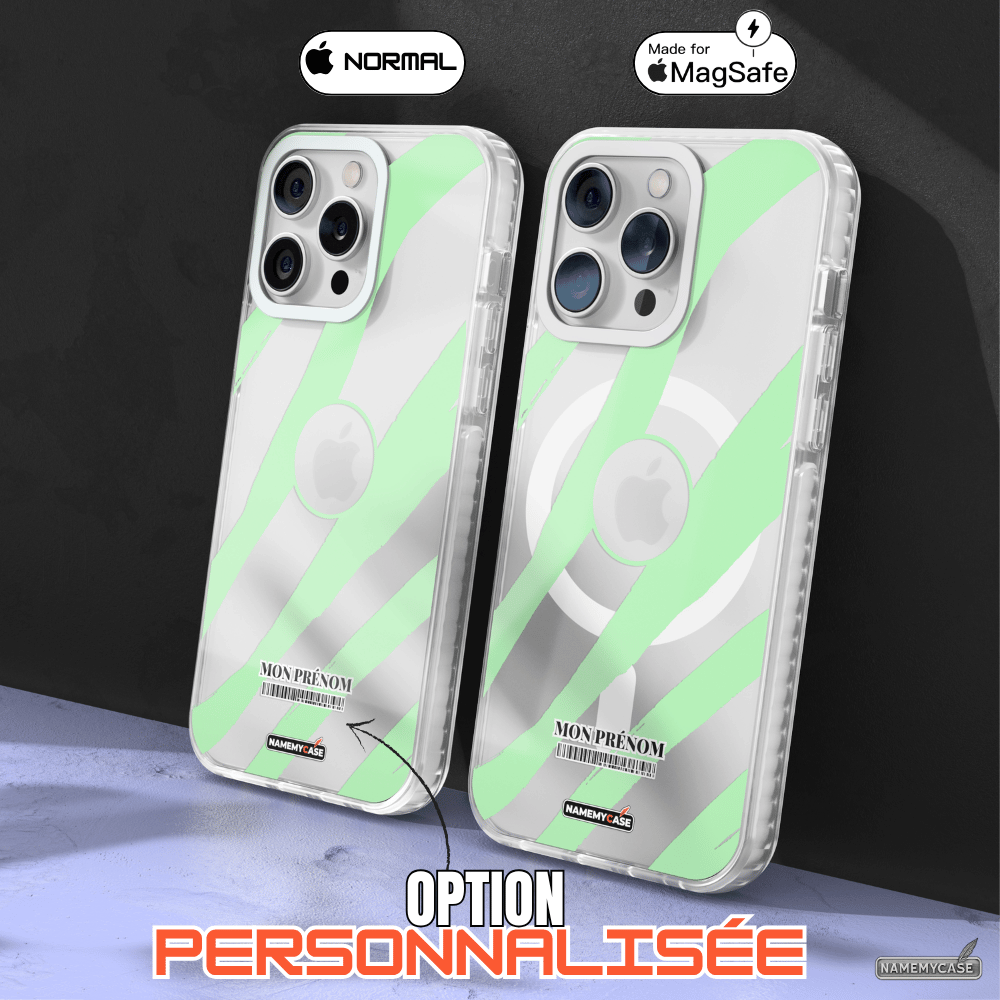 Coque iPhone Transparente - Menthe Attack