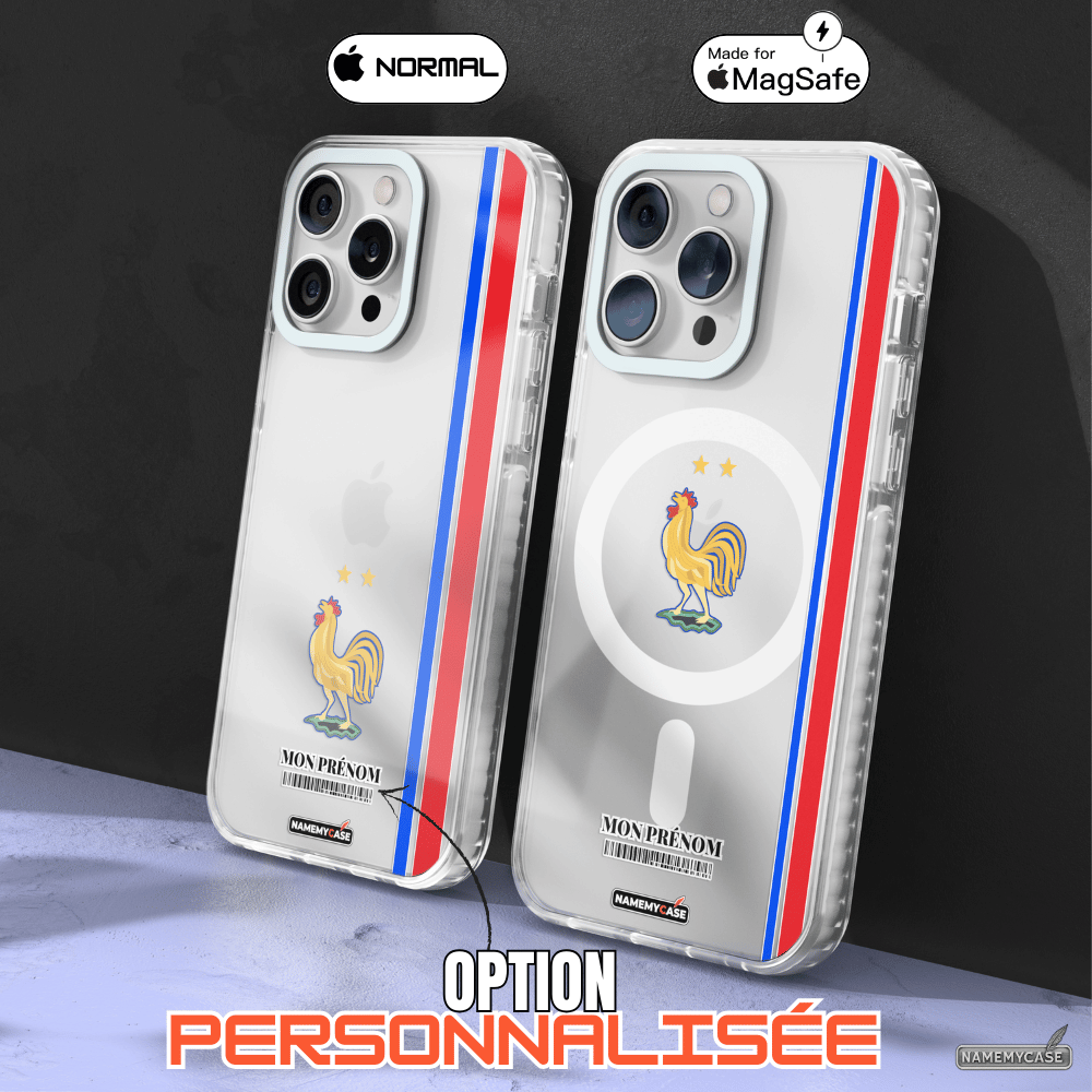 Coque iPhone Transparente - France