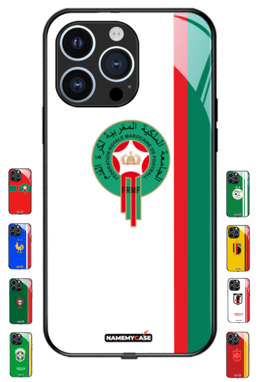 Coque iPhone Maroc blanc – Protection Antichoc Fine et Élégante