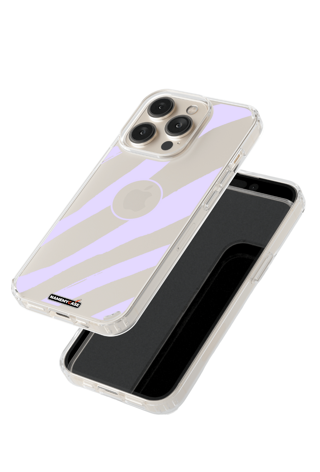 Coque iPhone Transparente - Lavande Attack