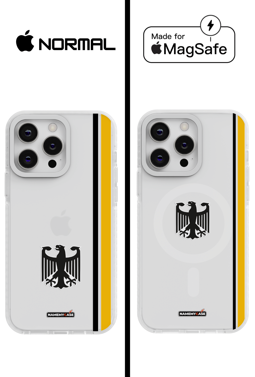Coque iPhone Transparente - Allemagne