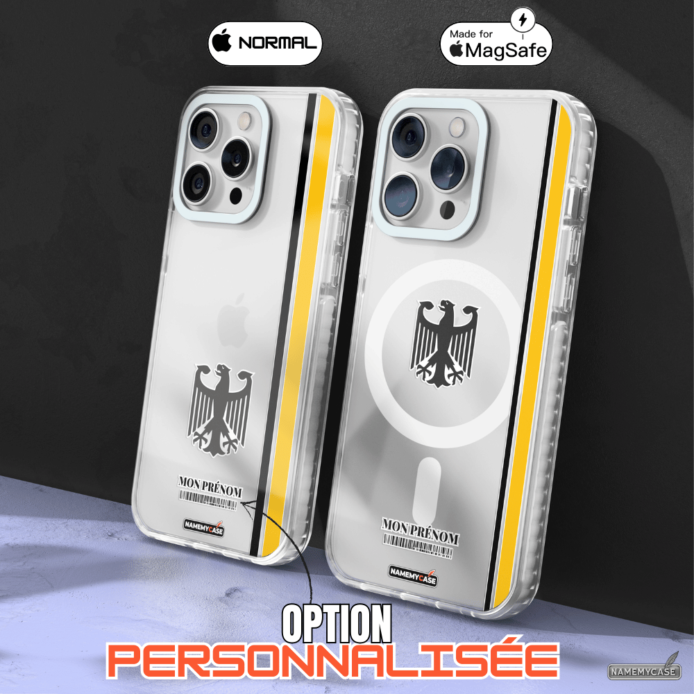 Coque iPhone Transparente - Allemagne