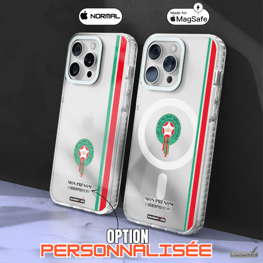Coque iPhone Transparente - Maroc