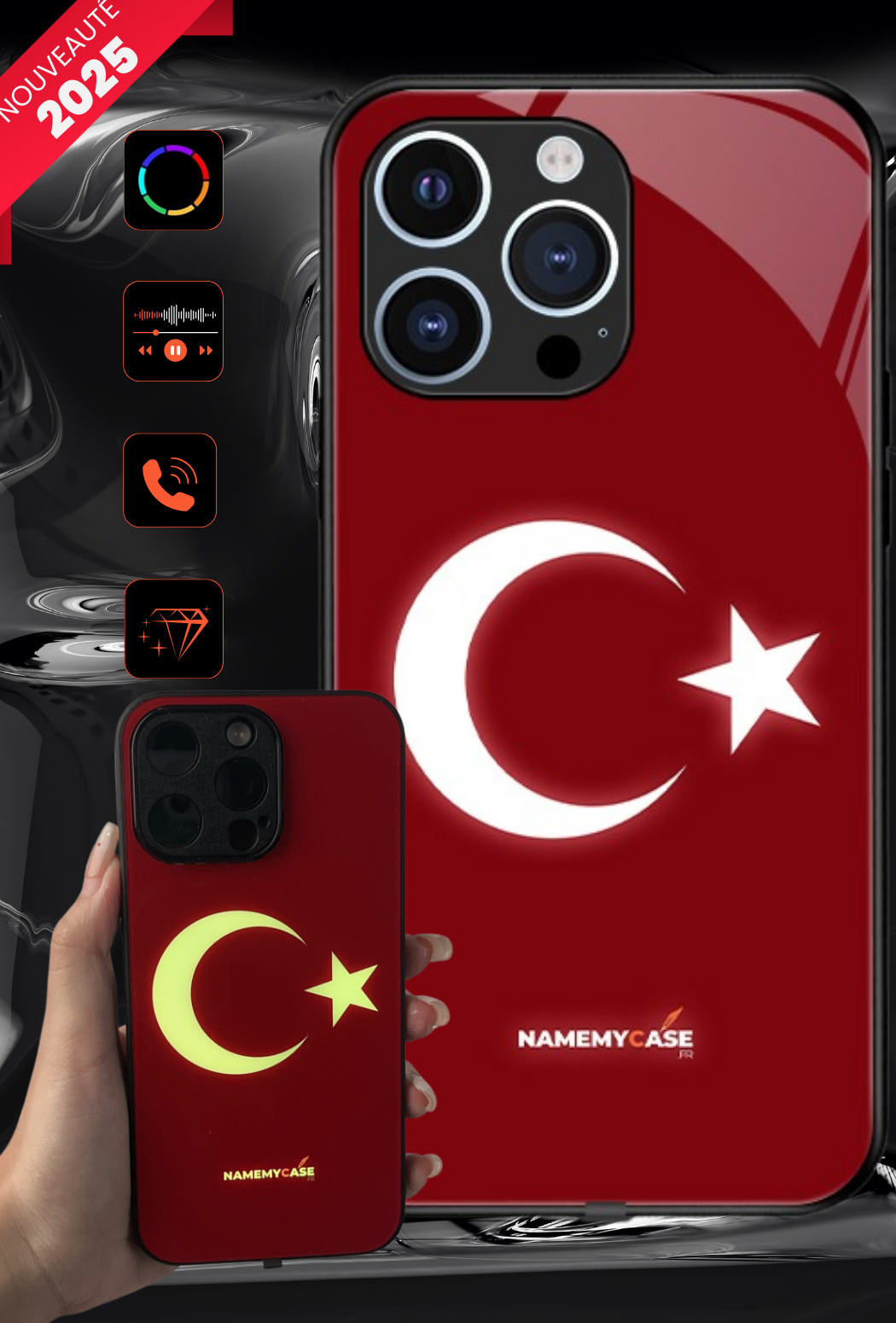 IPhone Coque Smartwave Nouveauté 2025 - Turquie