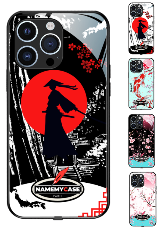 Coque iPhone - Samouraï Noir