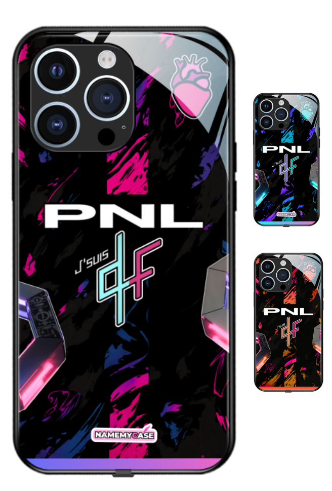 Coque iPhone - PNL QLF - Rose