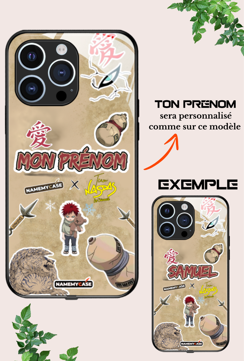 Coque iPhone - Modèle Chikaanos x Team Nasdas