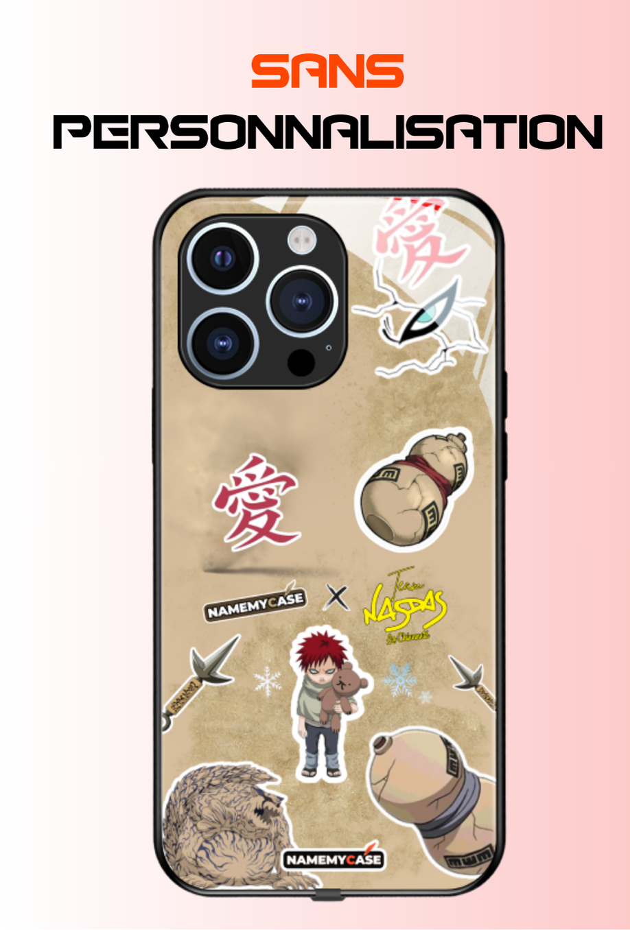 Coque iPhone - Modèle Chikaanos x Team Nasdas