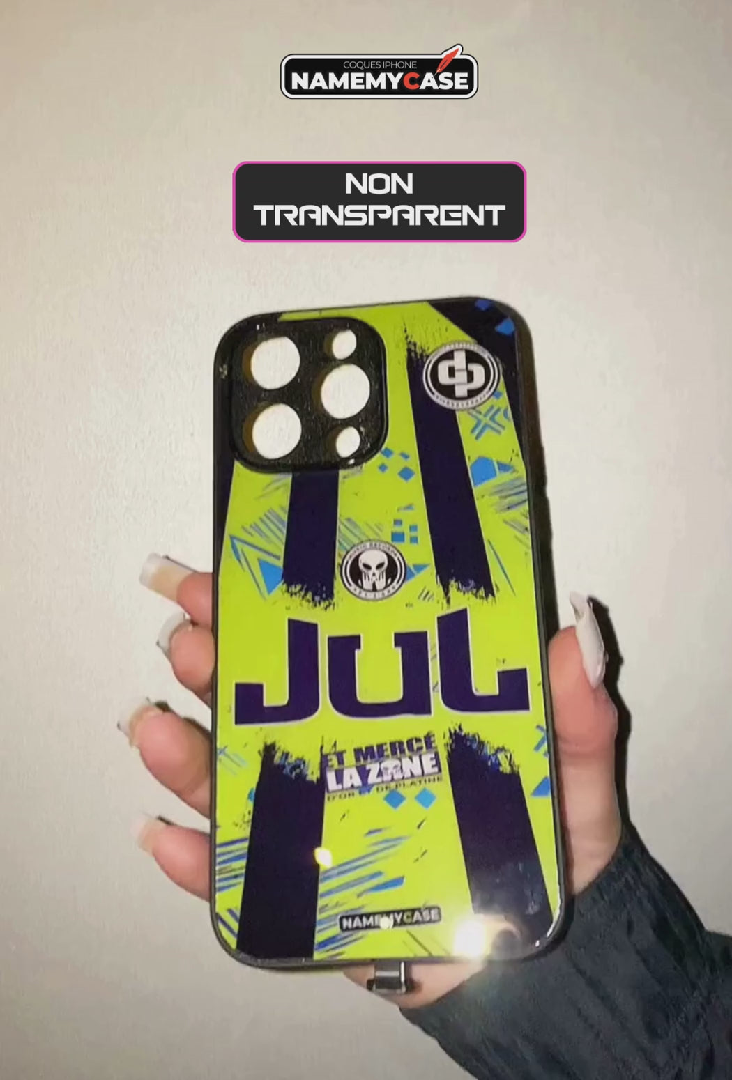 Coque iPhone LED - JUL