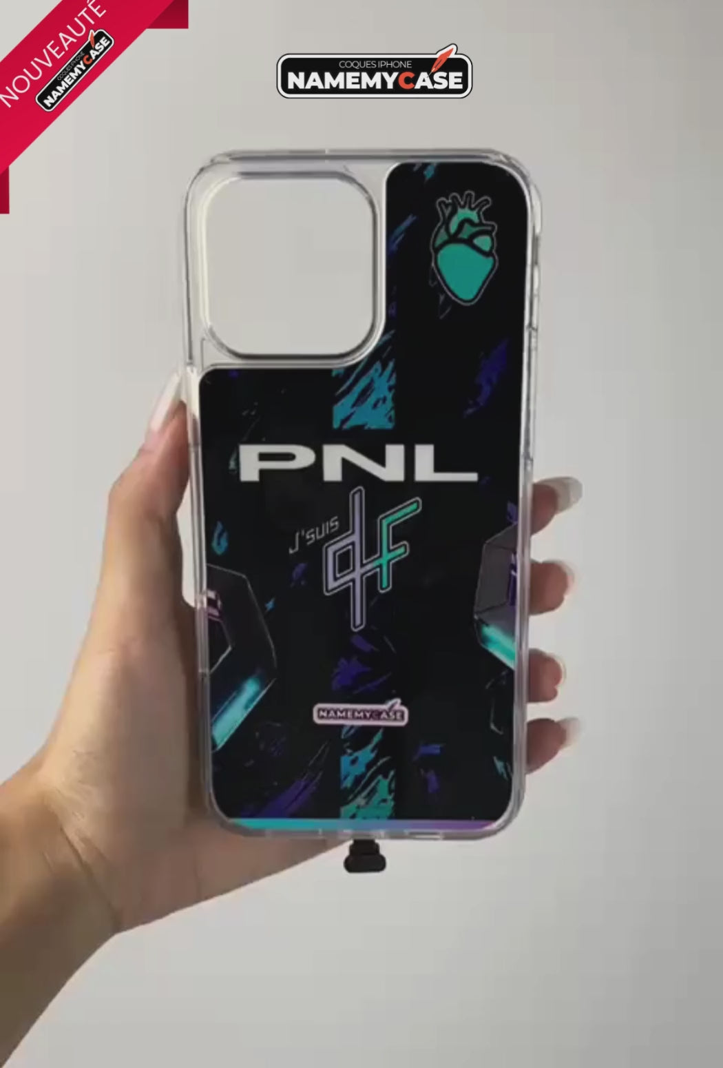 Coque iPhone LED - PNL