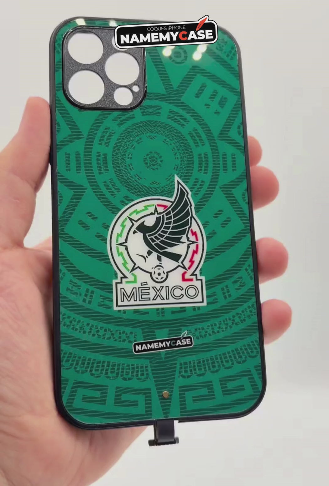 Coque iPhone LED - Maillot Coupe du Monde Mexique