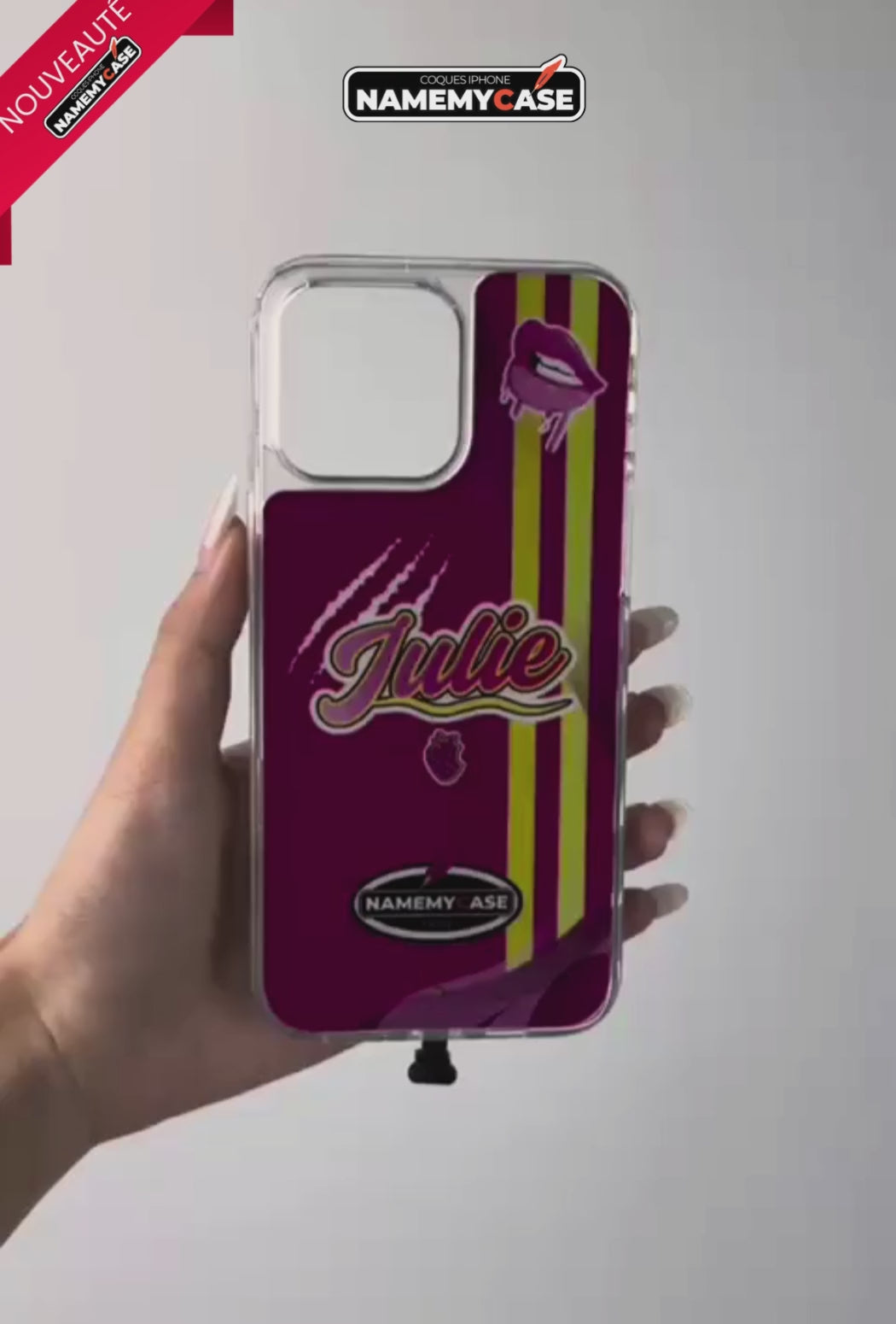 Coque iPhone LED Personnalisé Smartwave